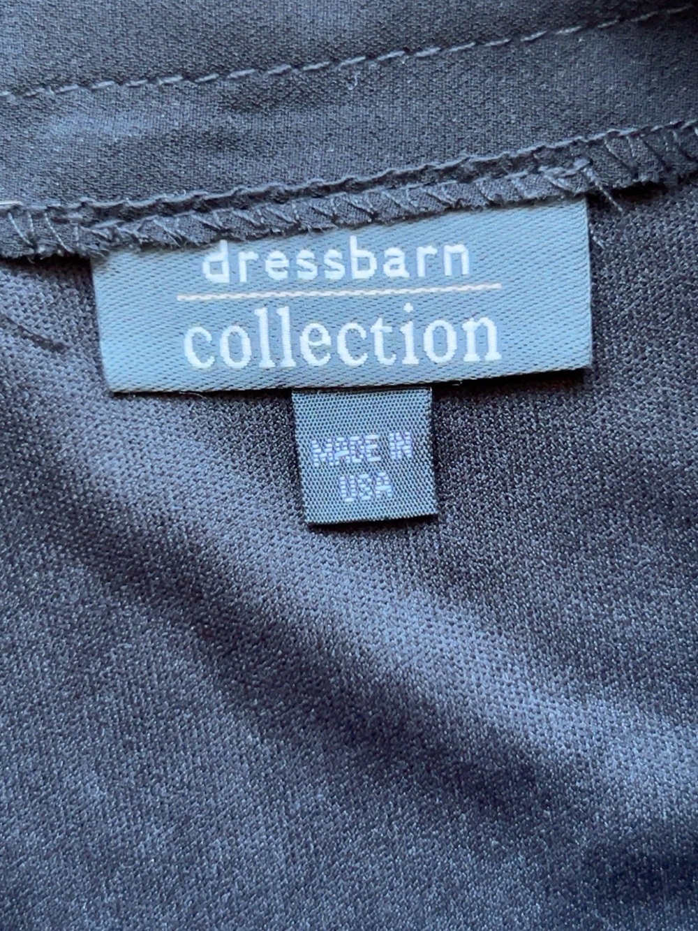 dressbarn Collection Black Chiffon Overlay Wide Leg Palazzo Pants 8 NWT - Picture 2 of 10